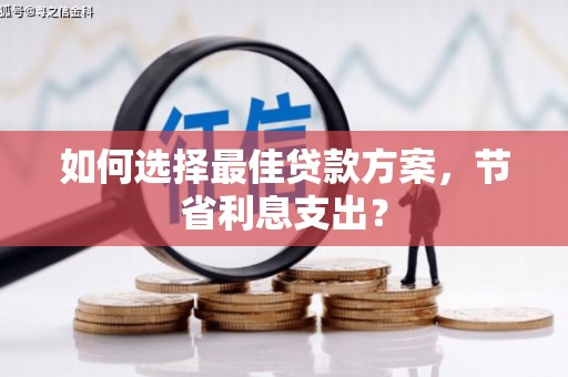 山阴如何选择最佳贷款方案，节省利息支出？