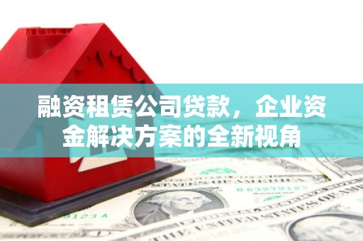 山阴融资租赁公司贷款，企业资金解决方案的全新视角