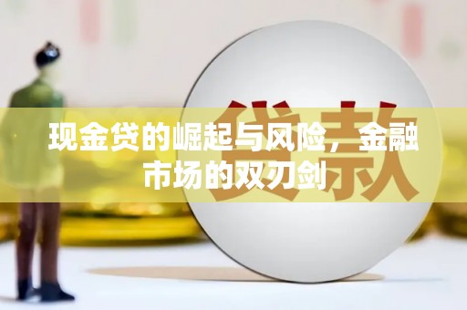 山阴现金贷的崛起与风险，金融市场的双刃剑