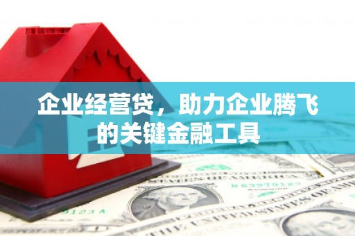 山阴企业经营贷，助力企业腾飞的关键金融工具