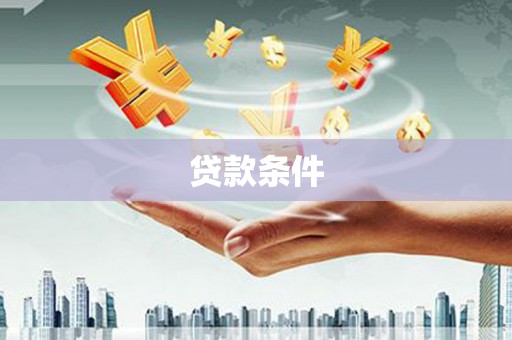 山阴贷款条件