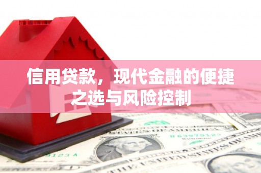 山阴信用贷款，现代金融的便捷之选与风险控制