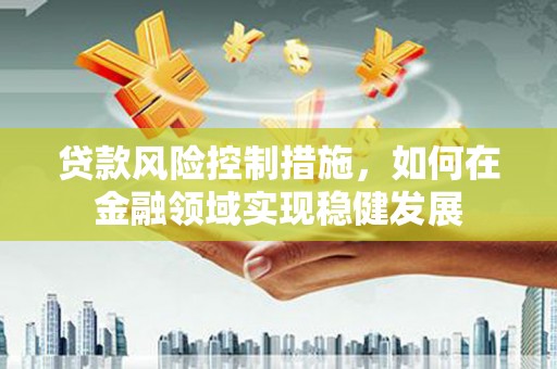 山阴贷款风险控制措施，如何在金融领域实现稳健发展