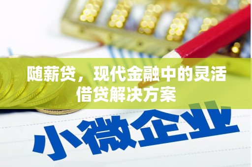 山阴随薪贷，现代金融中的灵活借贷解决方案