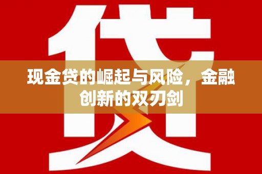 山阴现金贷的崛起与风险，金融创新的双刃剑
