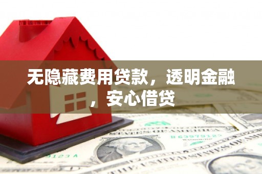 山阴无隐藏费用贷款，透明金融，安心借贷