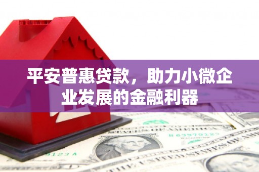 山阴平安普惠贷款，助力小微企业发展的金融利器