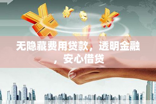 山阴无隐藏费用贷款，透明金融，安心借贷