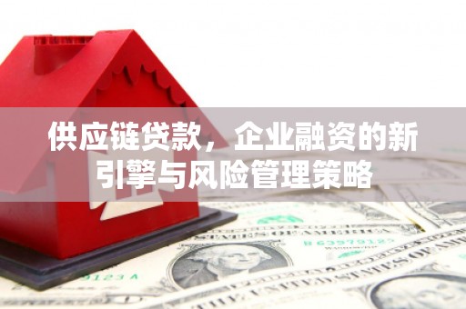 山阴供应链贷款，企业融资的新引擎与风险管理策略