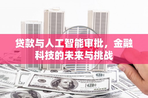山阴贷款与人工智能审批，金融科技的未来与挑战