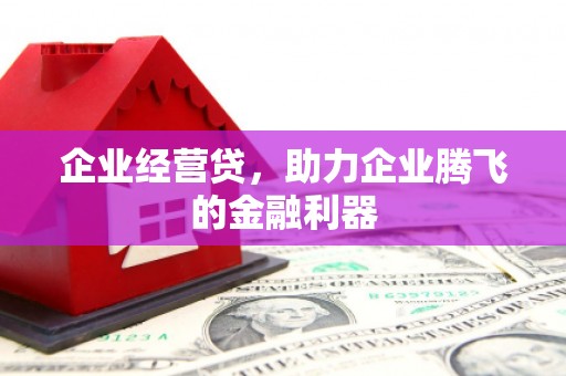 山阴企业经营贷，助力企业腾飞的金融利器