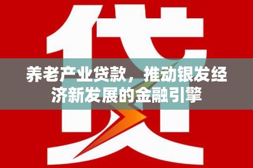 山阴养老产业贷款，推动银发经济新发展的金融引擎