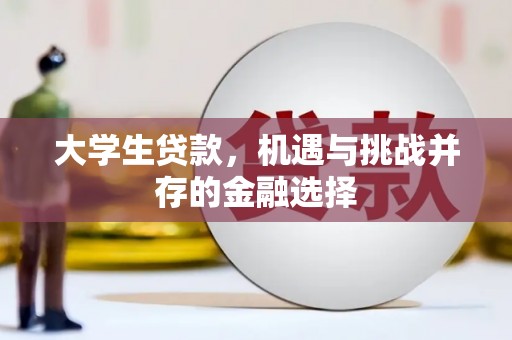 山阴大学生贷款，机遇与挑战并存的金融选择