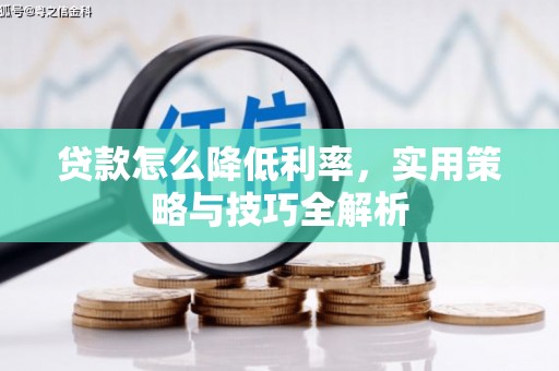 山阴贷款怎么降低利率，实用策略与技巧全解析